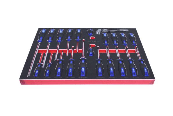 Conjunto de chaves de parafusos KS TOOLS 711.1029 adequados para RENAULT, BMW, VW, MERCEDES-BENZ, PEUGEOT barato
