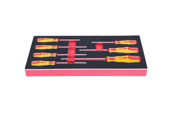 Schroevendraaierset KS TOOLS 713.2007 geschikt voor VOLKSWAGEN, BMW, MERCEDES-BENZ, OPEL, FORD goedkope