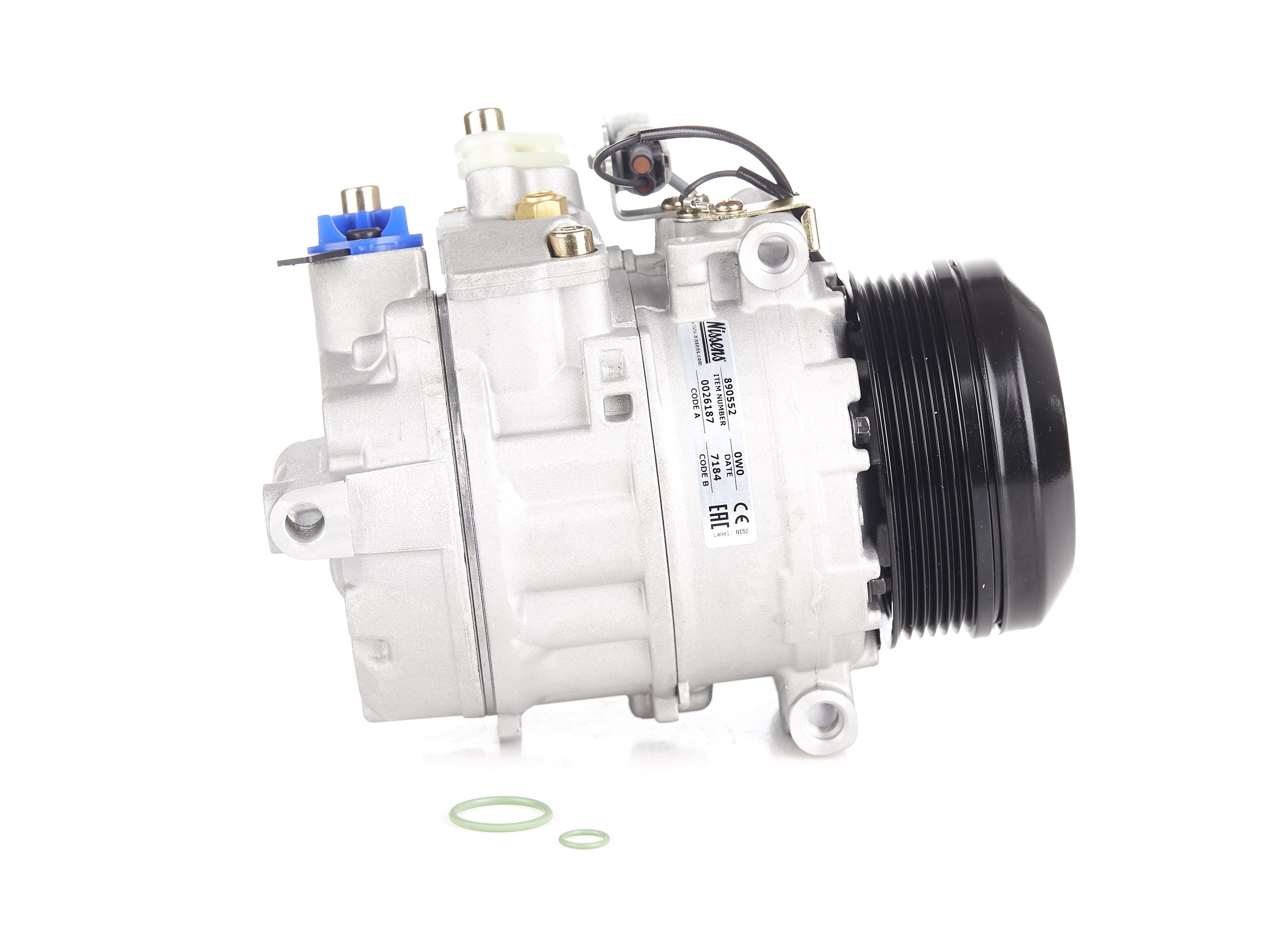 NISSENS Air conditioning compressor 890552