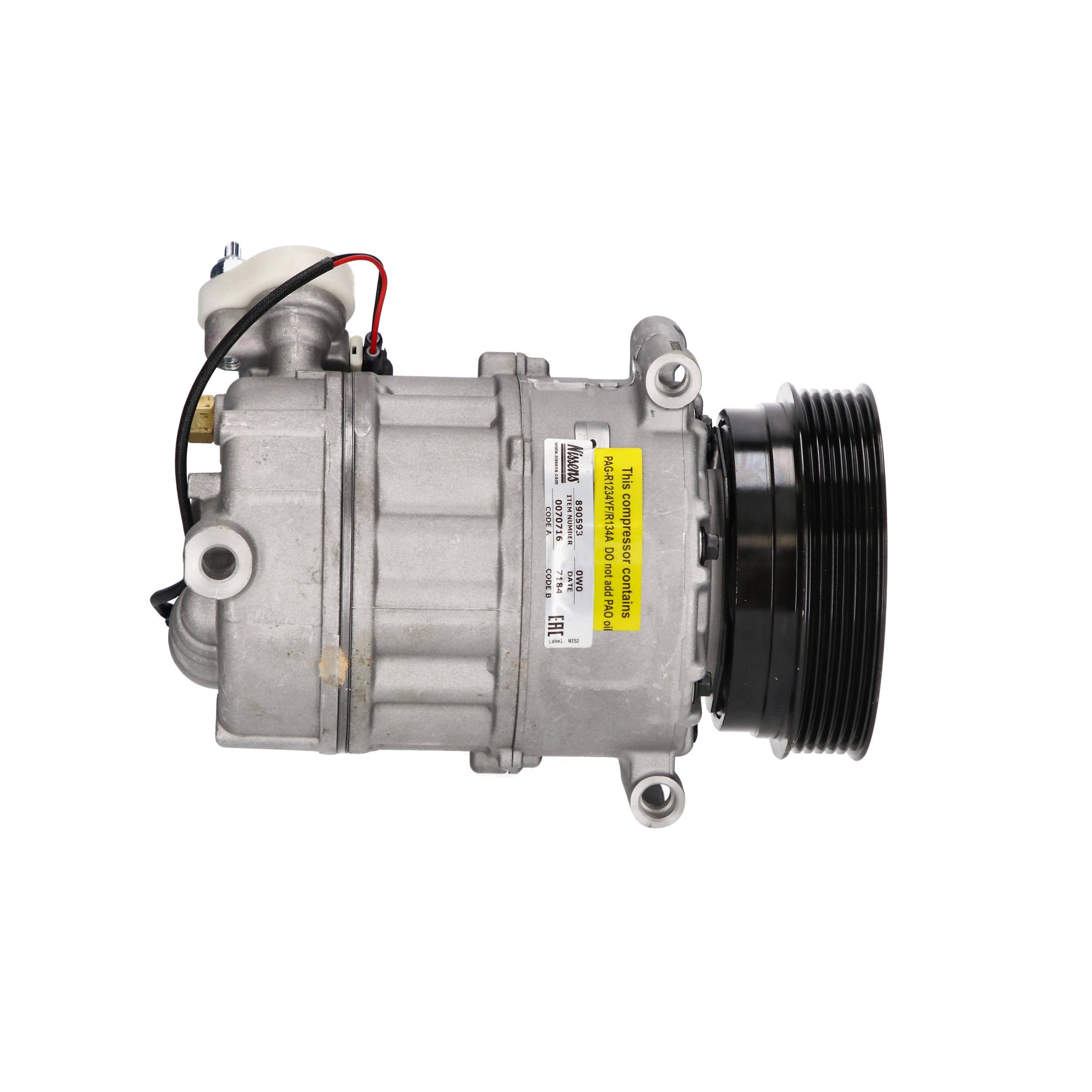 890593 NISSENS Air con compressor for VOLVO 960