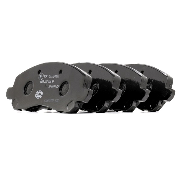 Juego de pastillas de freno Mitsubishi GALANT 2016 8DB355009671 HELLA