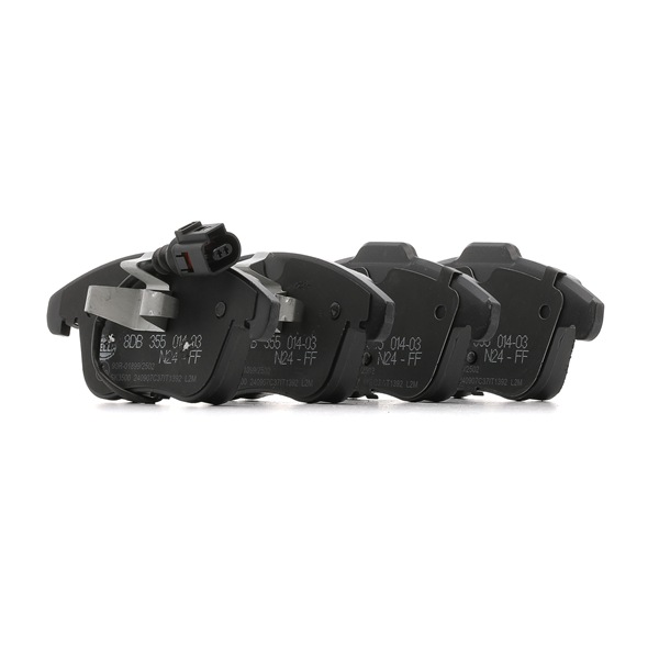 5N0698151D OE HELLA Kit pastiglie freni 8DB 355 014-031