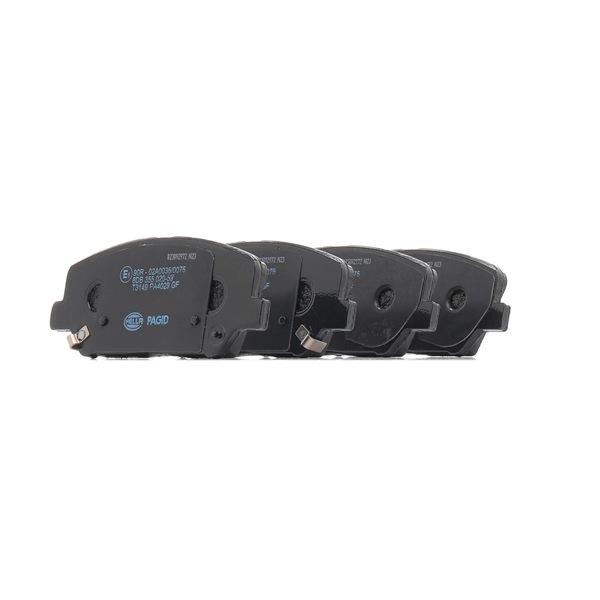 24915 HELLA 58101A7A21 Bremsbeläge