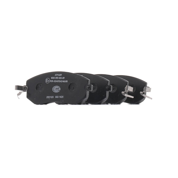 26296SC011 OE HELLA Kit pastiglie freni 8DB 355 020-891
