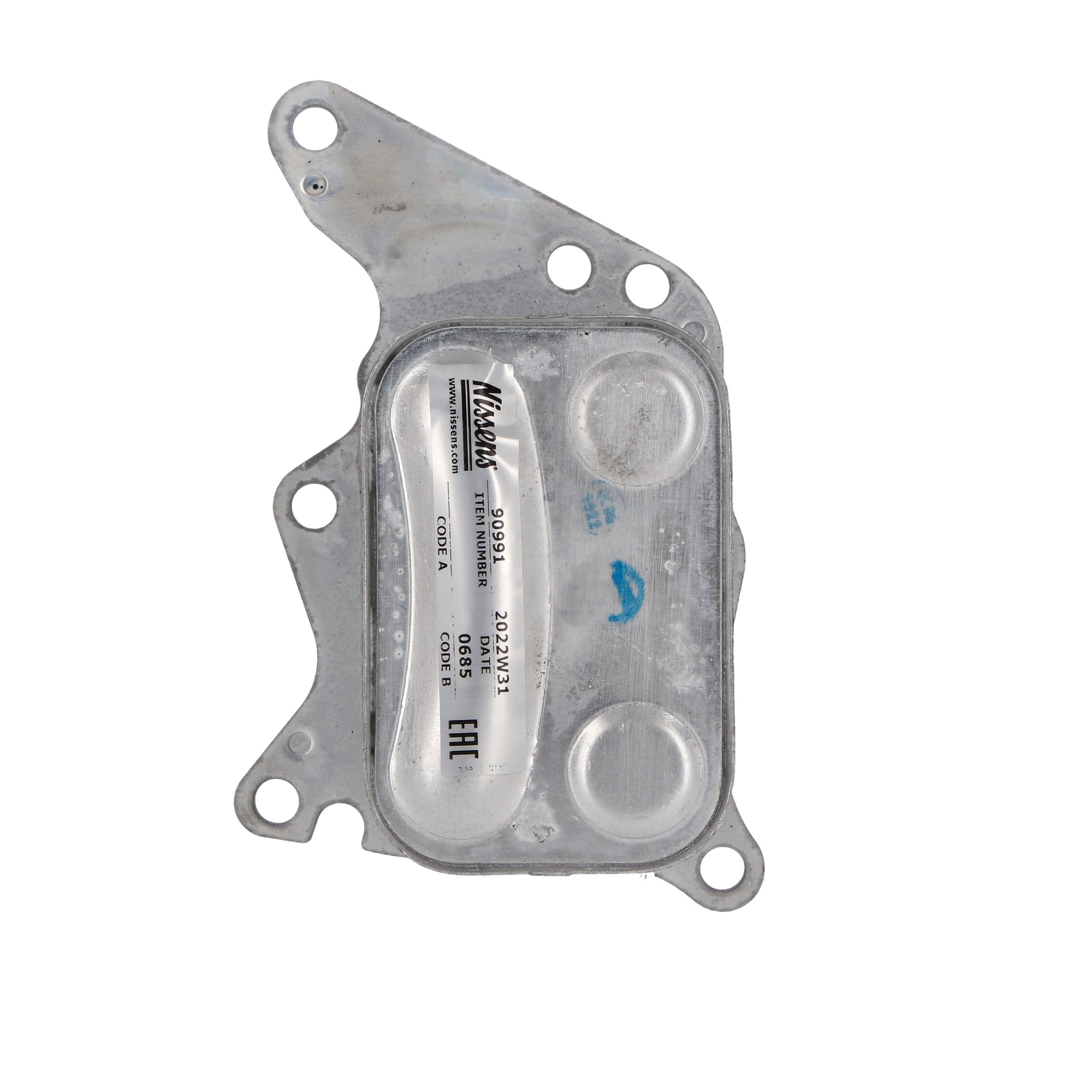 NISSENS 90991 Alyvos aušintuvas OPEL Astra L Hatchback (C02) 1.6 Plug-In-Hybrid (F3DGZT) benzinas/elektra 181 AG 2024