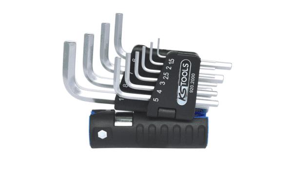 Serie di cacciaviti ad angolo KS TOOLS 920.2000 adatti per FIAT, VOLKSWAGEN, BMW, MERCEDES-BENZ, AUDI prezzi economici