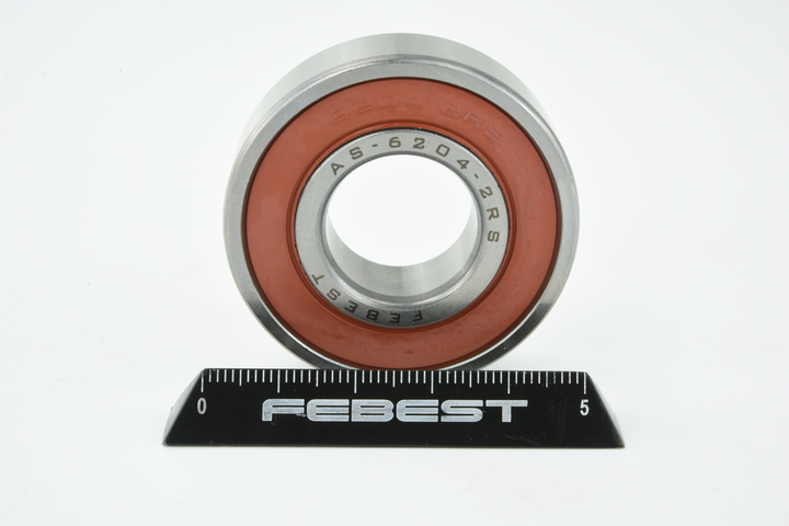FEBEST AS-6204-2RS Ролик натяжителя поликлинового ремня SUZUKI Samurai (SJ) 1.3 Привод на все колеса (SJ 413) бензин 64 л.с. 2000