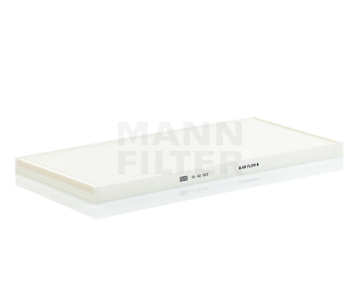 Salono filtras MANN-FILTER CU 42 003 tinka BMW, AUDI, VOLKSWAGEN, MERCEDES-BENZ, VOLVO pigu