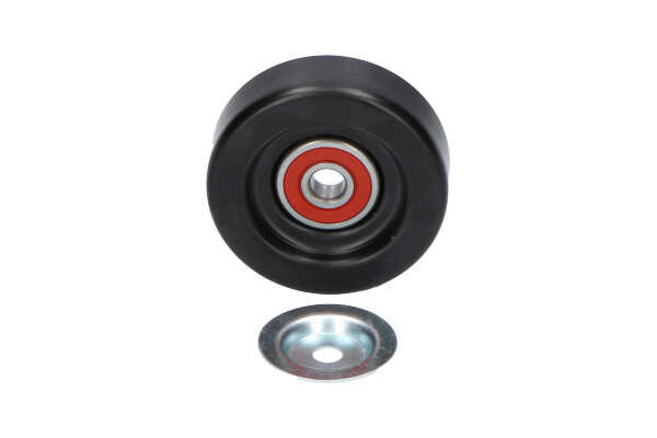 KAVO PARTS DIP-6509 Įtempiklio skriemulys, v formos rumbuotas diržas Nissan Almera Mk2 2.2 dCi dyzelinas 112 AG 2006
