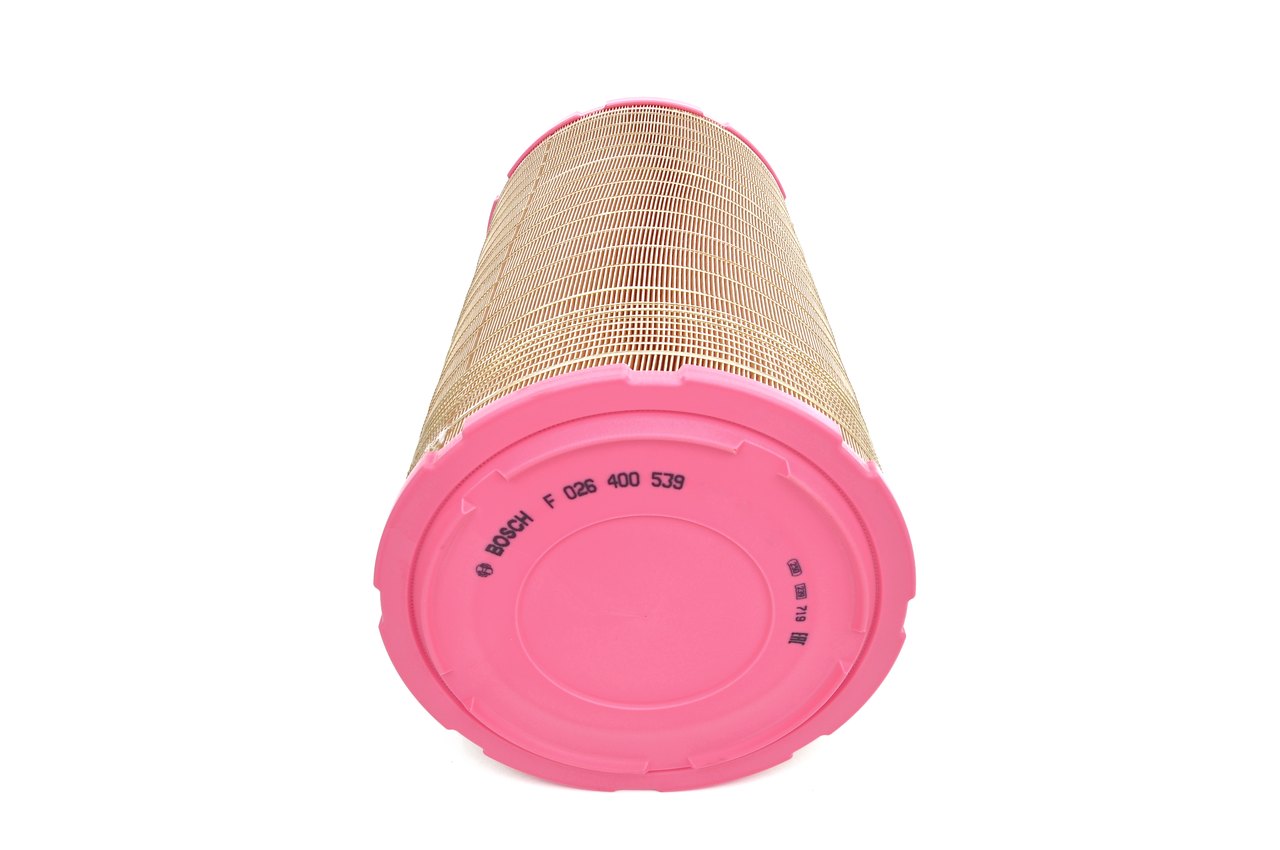 Luftfilter BOSCH F 026 400 539 der passer til VW, FORD, PEUGEOT, BMW, TOYOTA billig