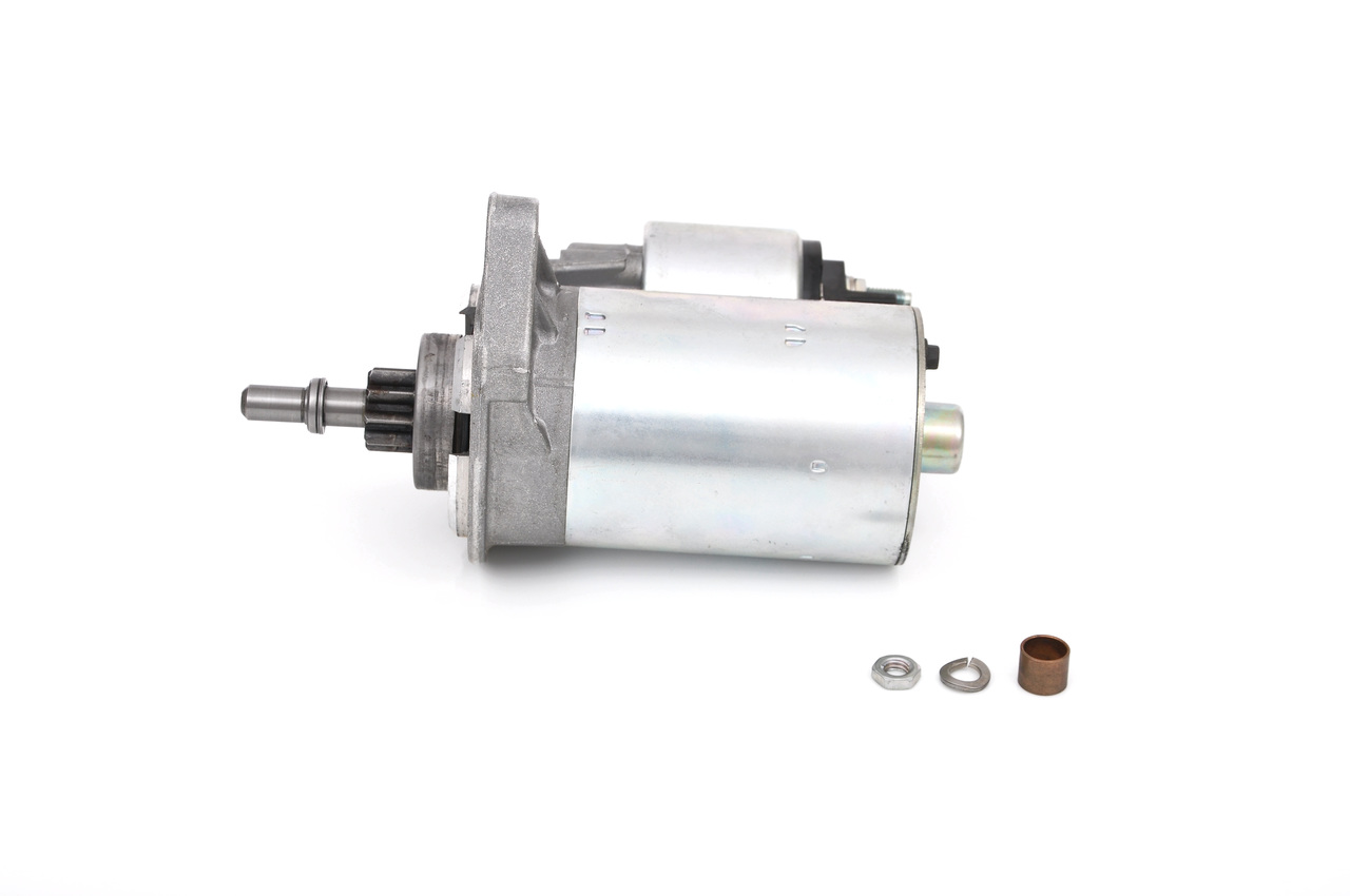 Starteris BOSCH 0 001 112 038 tinka BMW, AUDI, VOLKSWAGEN, MERCEDES-BENZ, VOLVO pigu