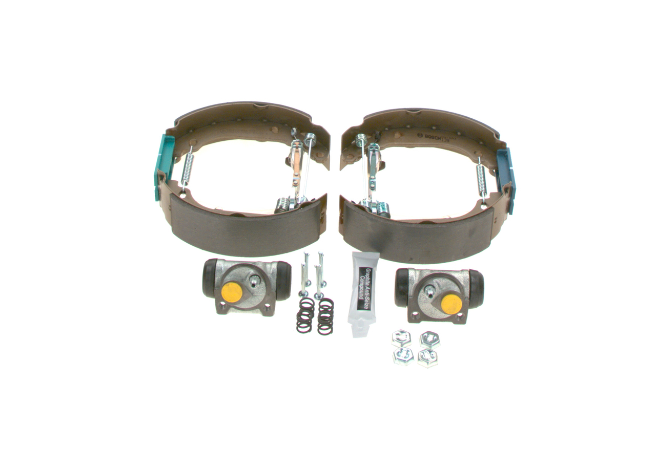 BOSCH 0 204 114 012 Комплект колодок и цилиндров барабанного тормоза Renault Scenic 1 1.6 (JA00, JA16, JA15, JA19, JA1V, JA2B, JA2C, JA0B,... бензин 107 л.с. 2002