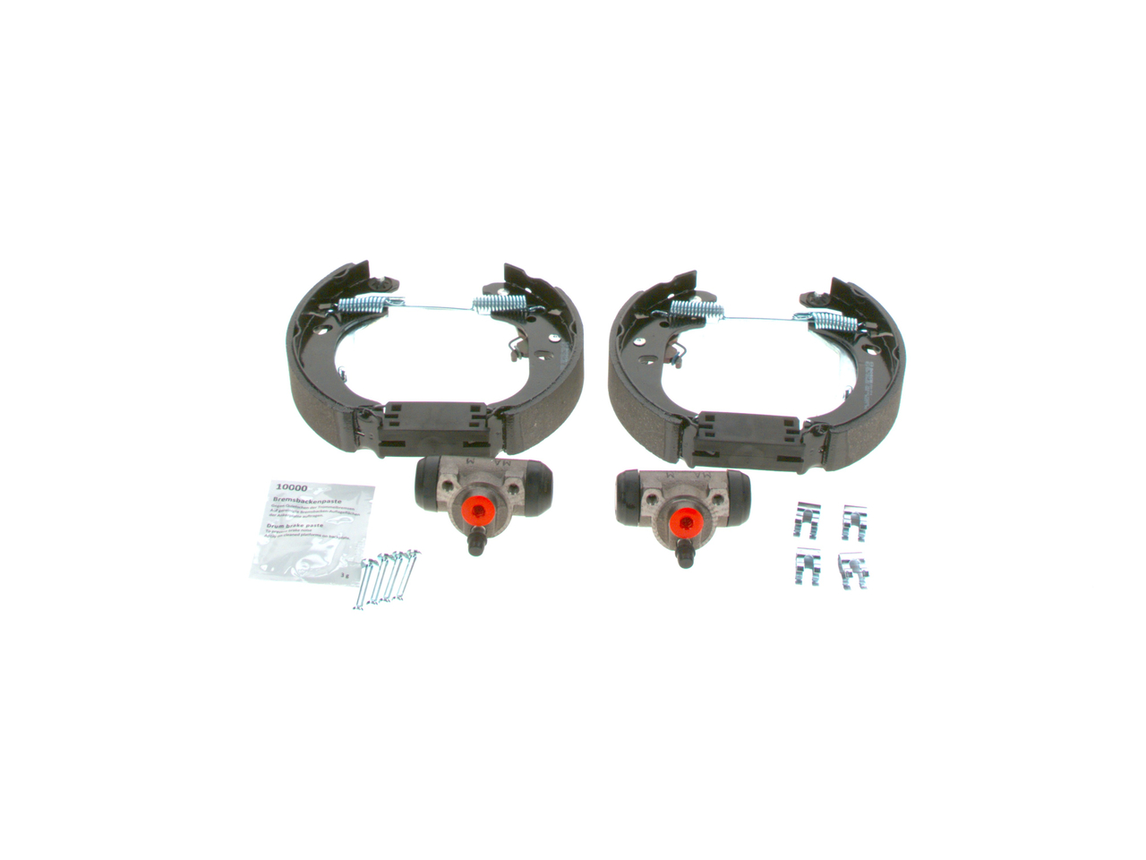 BOSCH 0 204 114 619 Trommelbremsen FIAT Panda II Schrägheck (169) 1.1 (169.AXA1A) Benzin 54 PS 2012