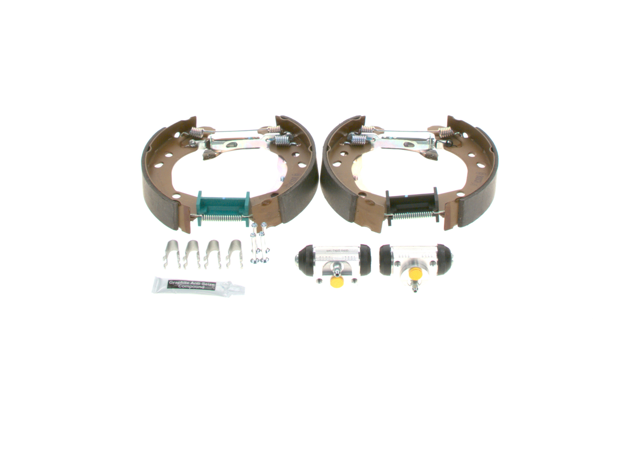 BOSCH 0 204 114 626 Комплект барабанных тормозов RENAULT CLIO 3 (BR0/1, CR0/1) 1.5 dCi Дизель 86 л.с. 2006