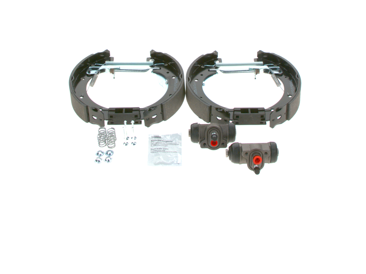 BOSCH 0 204 114 628 Stabdžių rinkinys, būgniniai stabdžiai BMW E36 Coupe 316 i benzinas 102 AG 1997