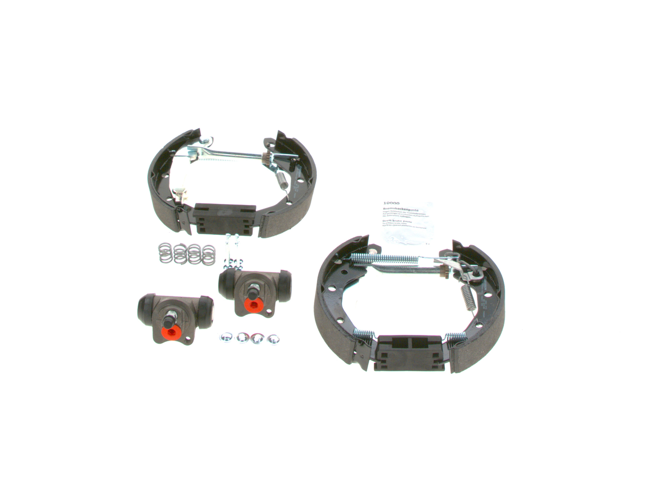 BOSCH Kit frenos, disco de tambor 0 204 114 629