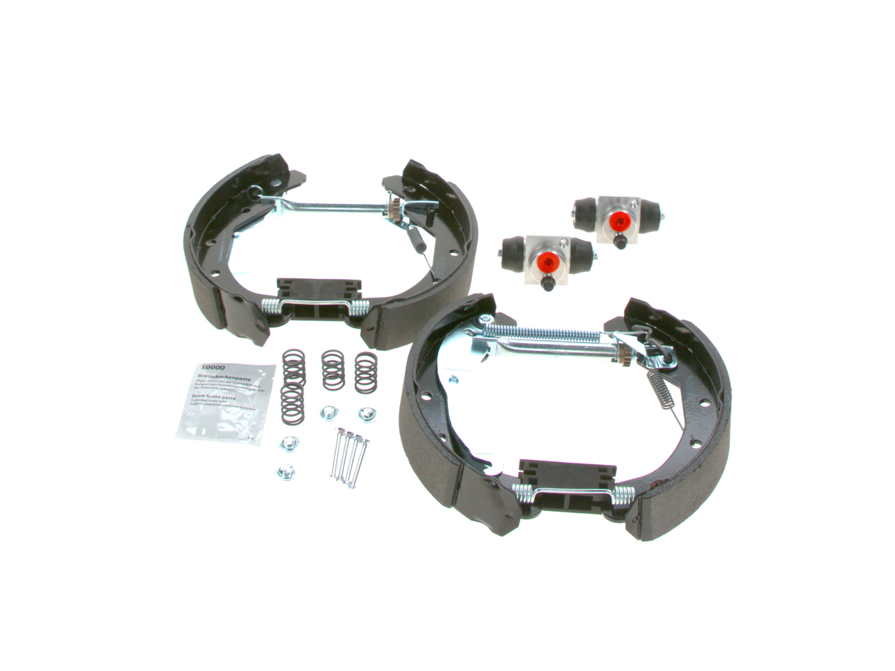 BOSCH 0 204 114 636 Rempakket trommelrem VAUXHALL Zafira Mk1 (A) (T98) 2.0 GSI Turbo Benzine 192 Pk 2004 kosten