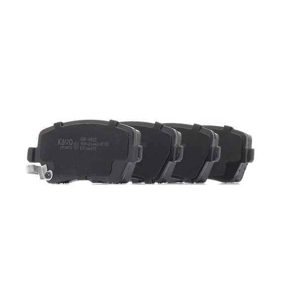 KAVO PARTS KBP-8522 Takajarrupalat ja etujarrupalat SUZUKI SWIFT 3 (MZ, EZ) 1.6 (RS 416, RR 416, ZC31S) Bensiini 125 hv 2011