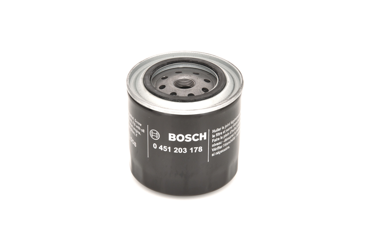 BOSCH 0 451 203 178 Oliefilter RENAULT Master I Van 2.4 D Diesel 68 HK 1982 pris