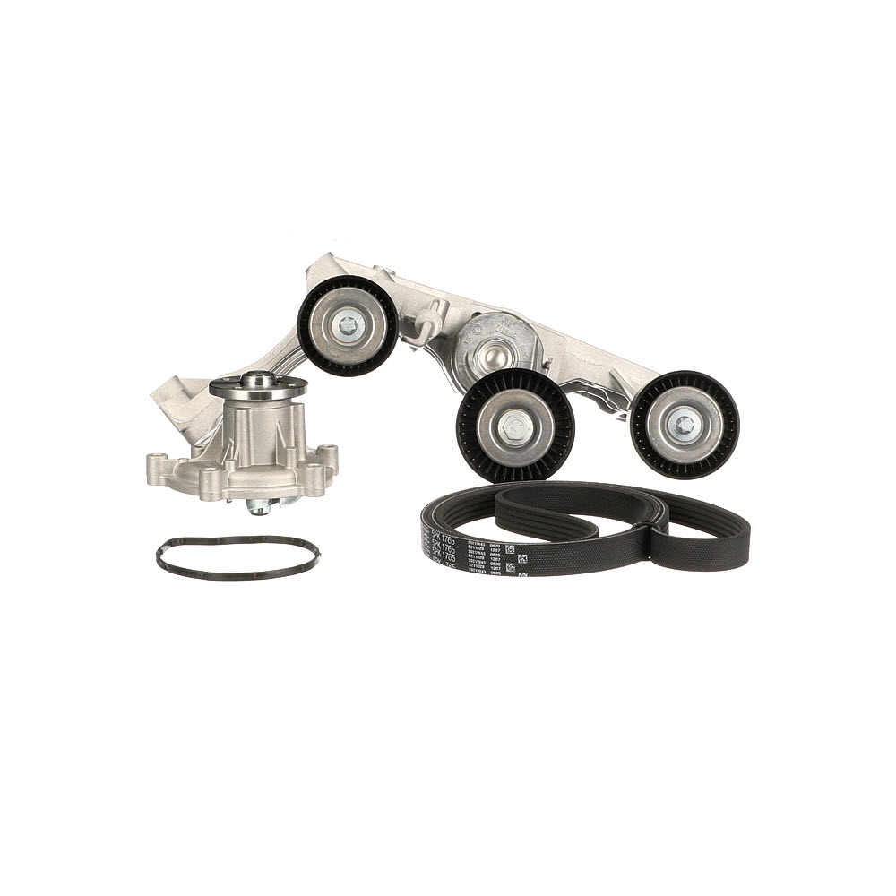Wasserpumpe + Keilrippenriemensatz GATES KP25PK1765 passend für MERCEDES-BENZ zum günstigen Preis