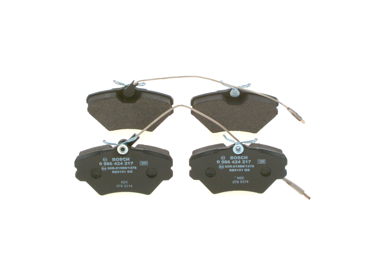 BOSCH Juego de pastillas de freno 0 986 424 217