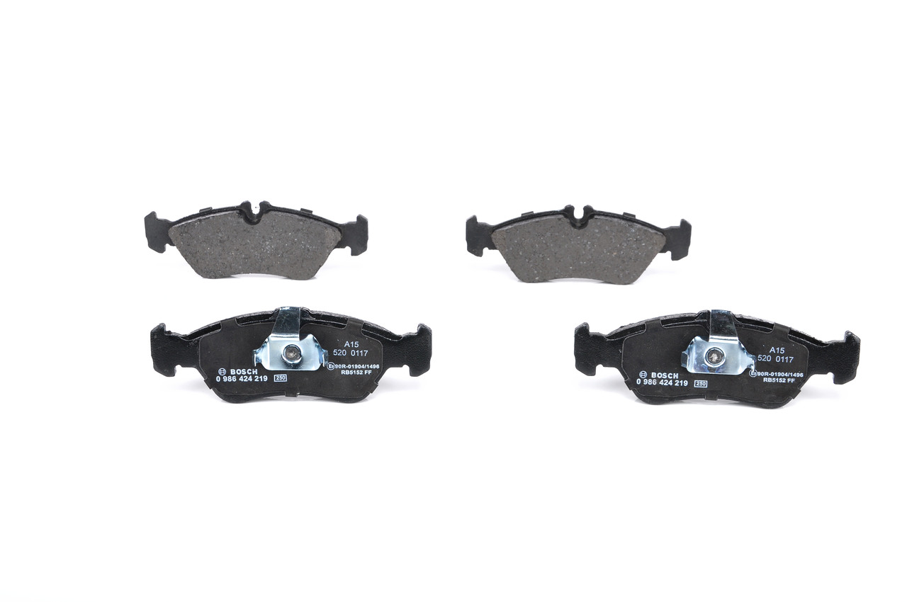 BOSCH Kit pastiglie freni 0 986 424 219