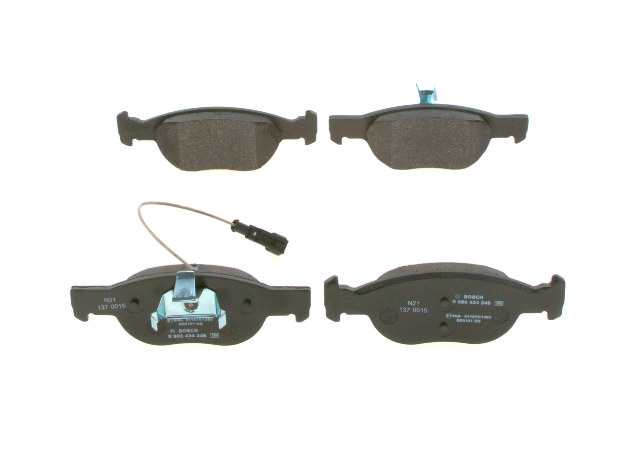 BOSCH Jarrupalat, levyjarru 0 986 424 246