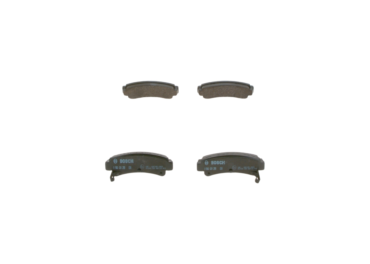 BOSCH Pastilhas de travão 0 986 424 299