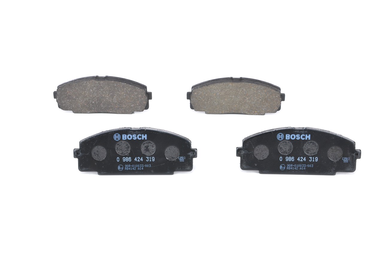 BOSCH 0 986 424 319 Bremsedeler Toyota HIACE