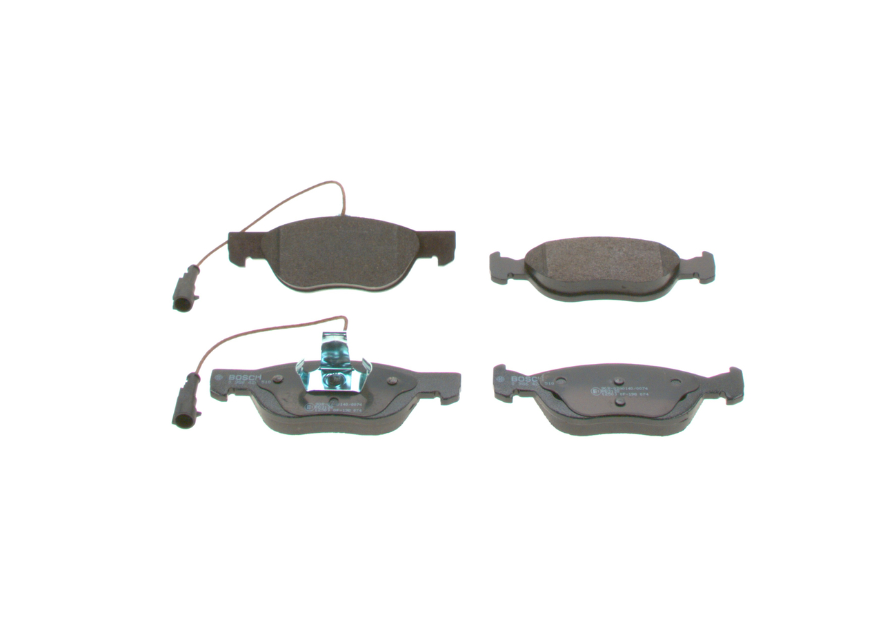 BOSCH Jarrupalat, levyjarru 0 986 424 510