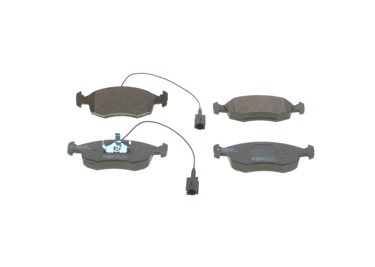BOSCH Juego de pastillas de freno 0 986 424 515