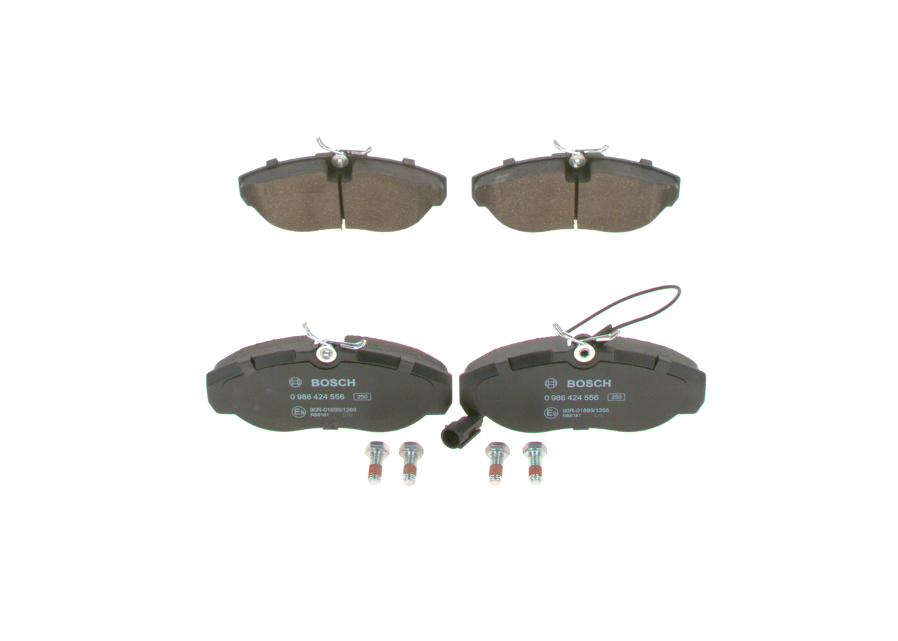 BOSCH Juego de pastillas de freno 0 986 424 556