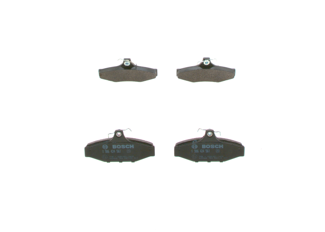 BOSCH Plaquettes de frein 0 986 424 561