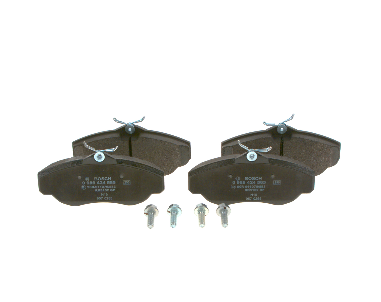 BOSCH Kit pastiglie freni 0 986 424 565