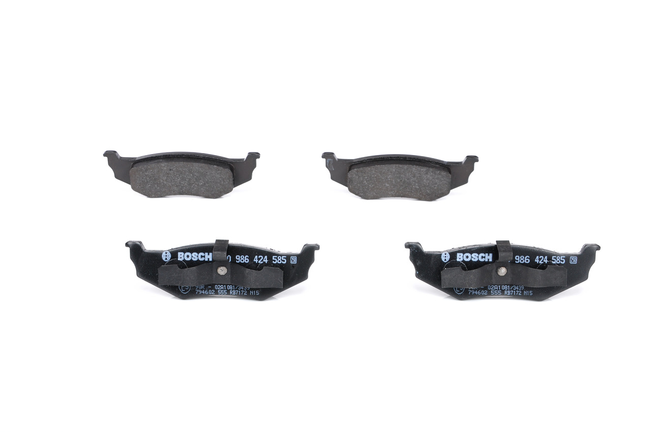 BOSCH Bremsbeläge 0 986 424 585