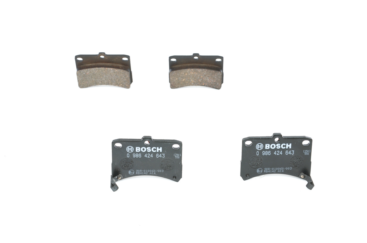 BOSCH Bromsbelägg 0 986 424 643