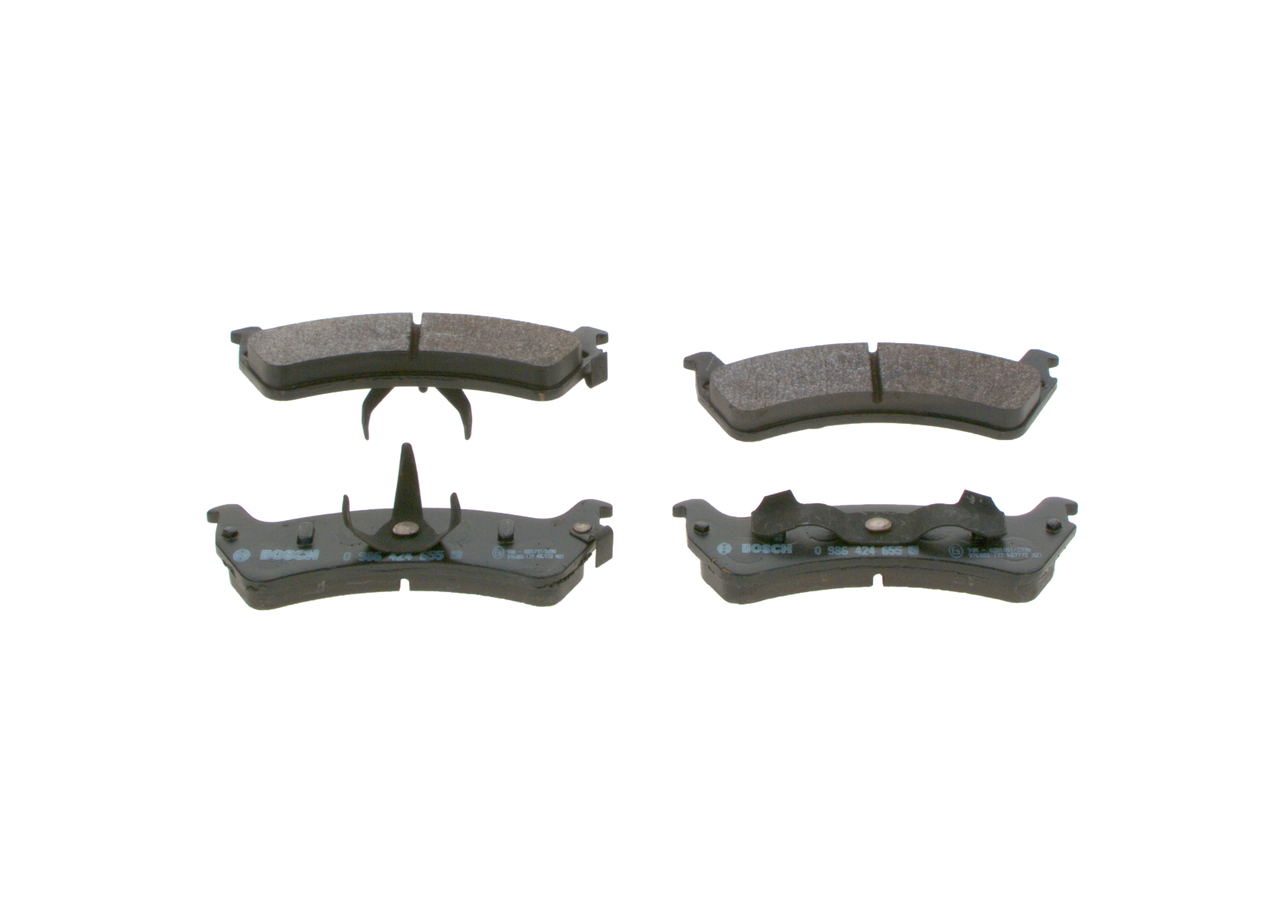 BOSCH Kit pastiglie freni 0 986 424 655