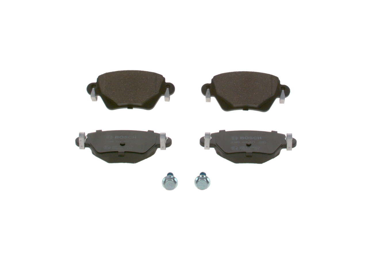 BOSCH C2C8342 Jarrupalat, levyjarru 0 986 424 671