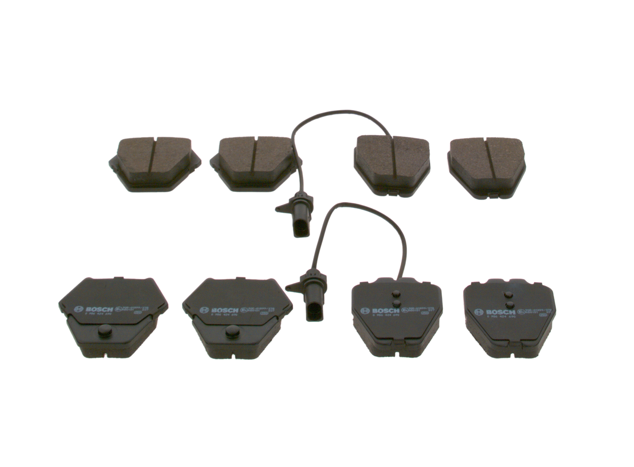 BOSCH Bremsbeläge 0 986 424 690