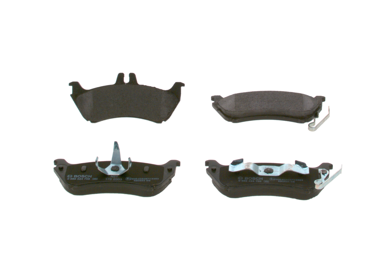 A1634201420 OE BOSCH Plaquettes de frein 0 986 424 708