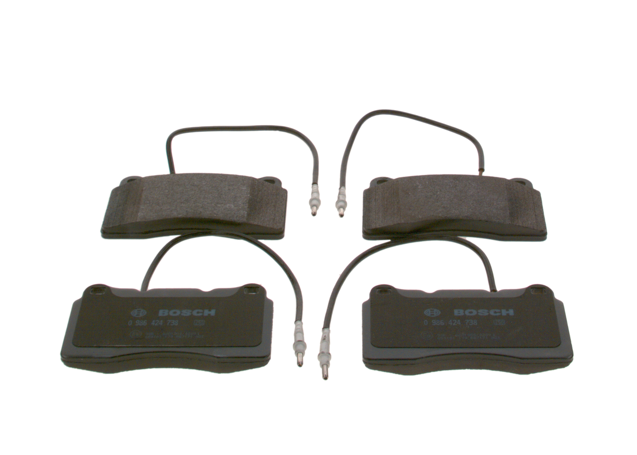 BOSCH Bremsbeläge 0 986 424 738