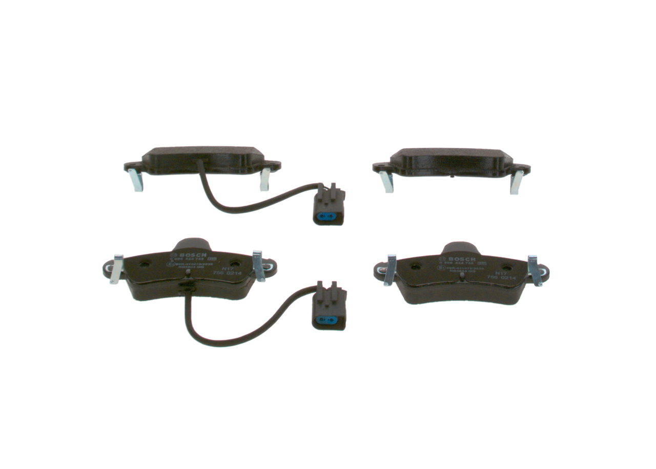 BOSCH Plaquettes de frein MONDEO 0 986 424 745