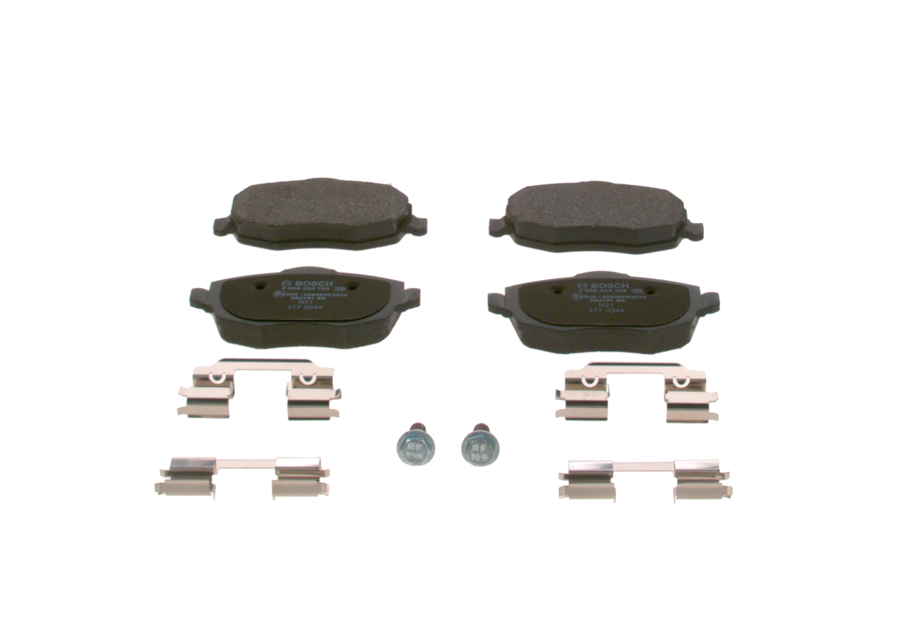 BOSCH Pastilhas de travão 0 986 424 793