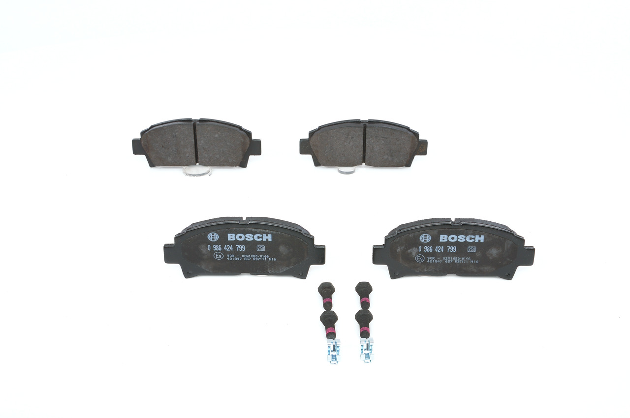 BOSCH Bremsbeläge 0 986 424 799