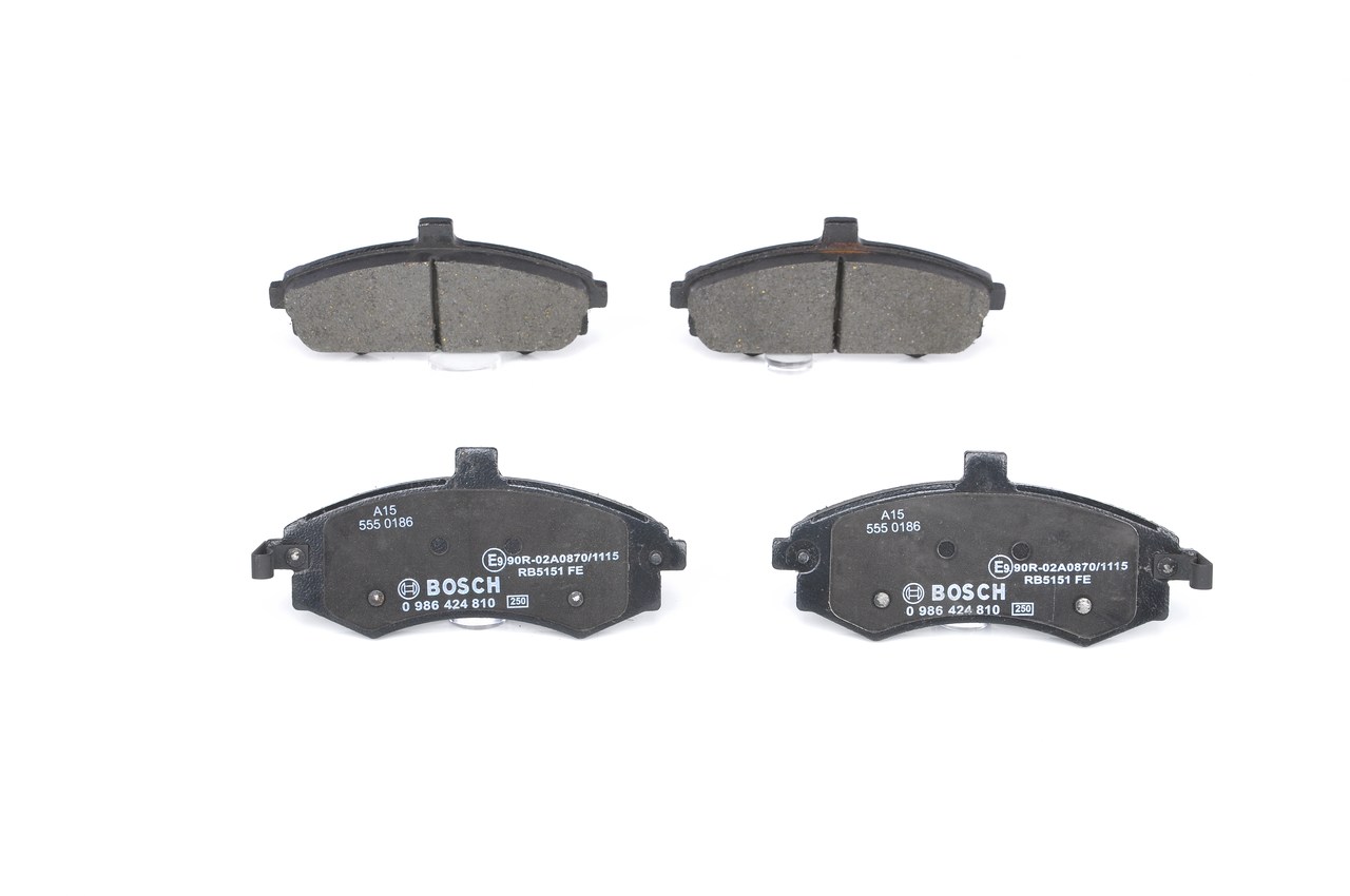 BOSCH Bromsbelägg 0 986 424 810