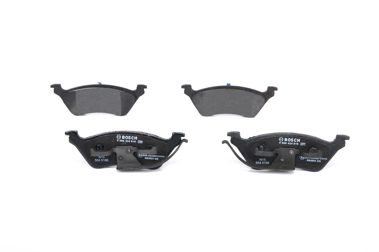 Remblok Chrysler VOYAGER 2001 0986424816 BOSCH