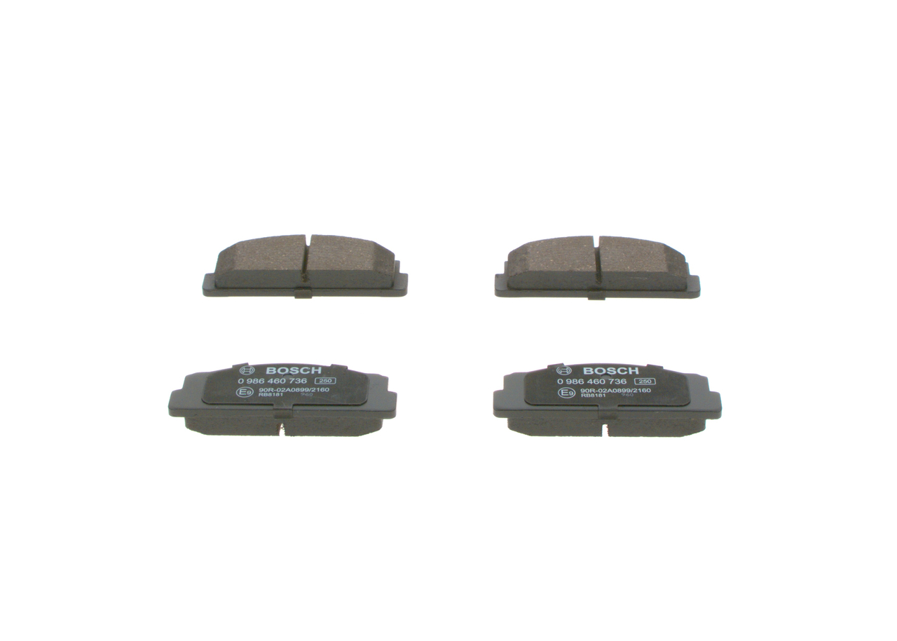 BOSCH 0 986 460 736 original FIAT 124 Bremsbeläge Preis