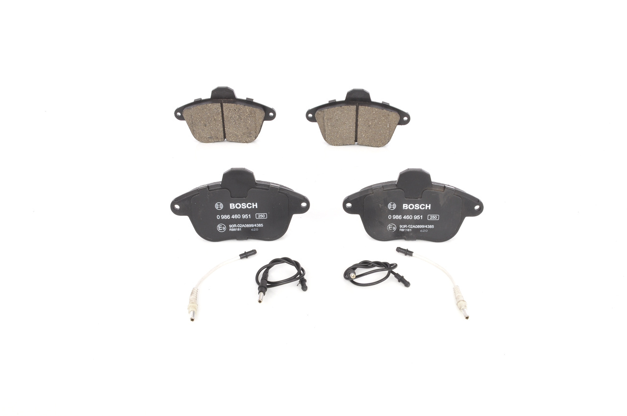 BOSCH Plaquettes de frein 0 986 460 951