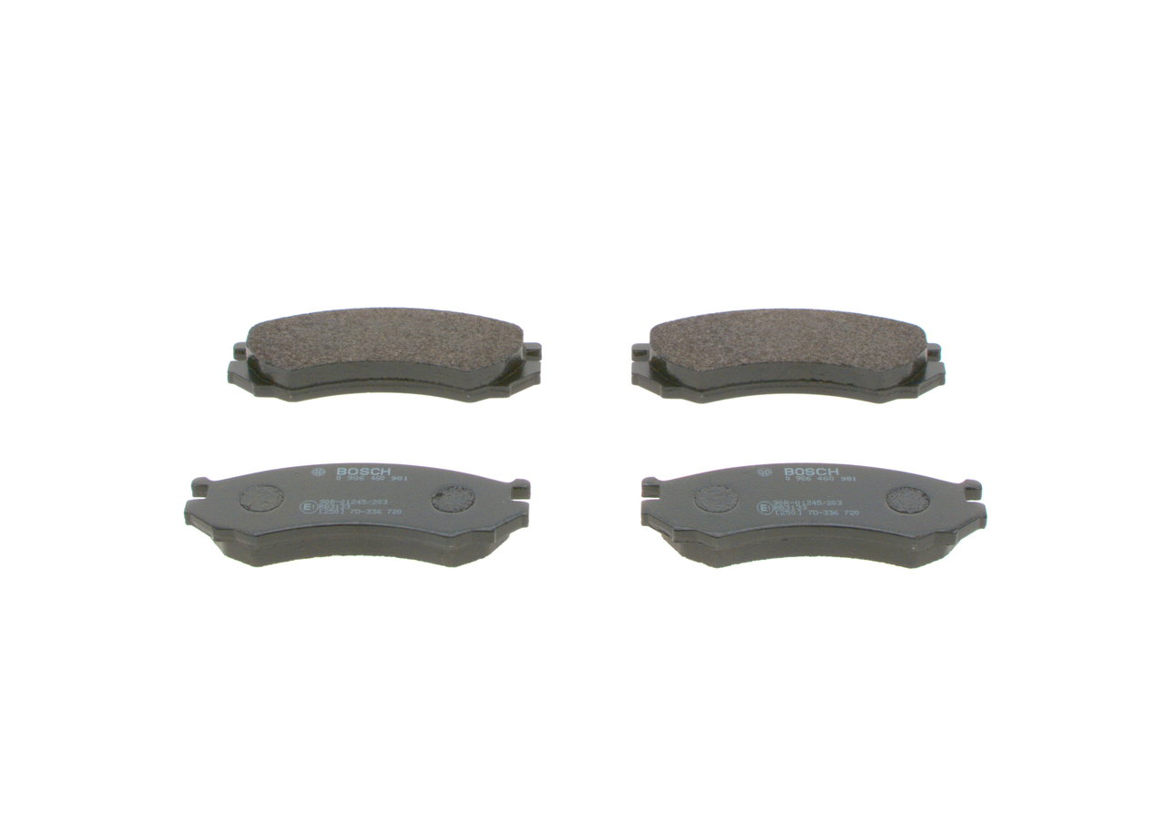 Bremsbeläge BOSCH 0 986 460 981