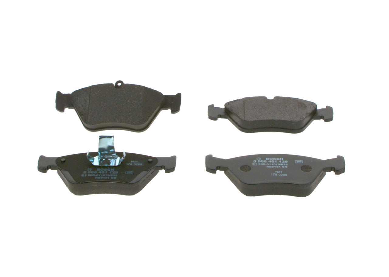 Acheter BOSCH Plaquettes de frein 0 986 461 129